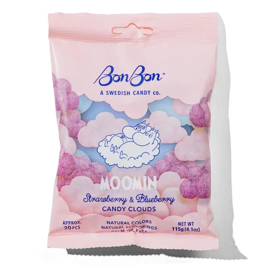 Moomin Candy Clouds - Strawberry & Blueberry