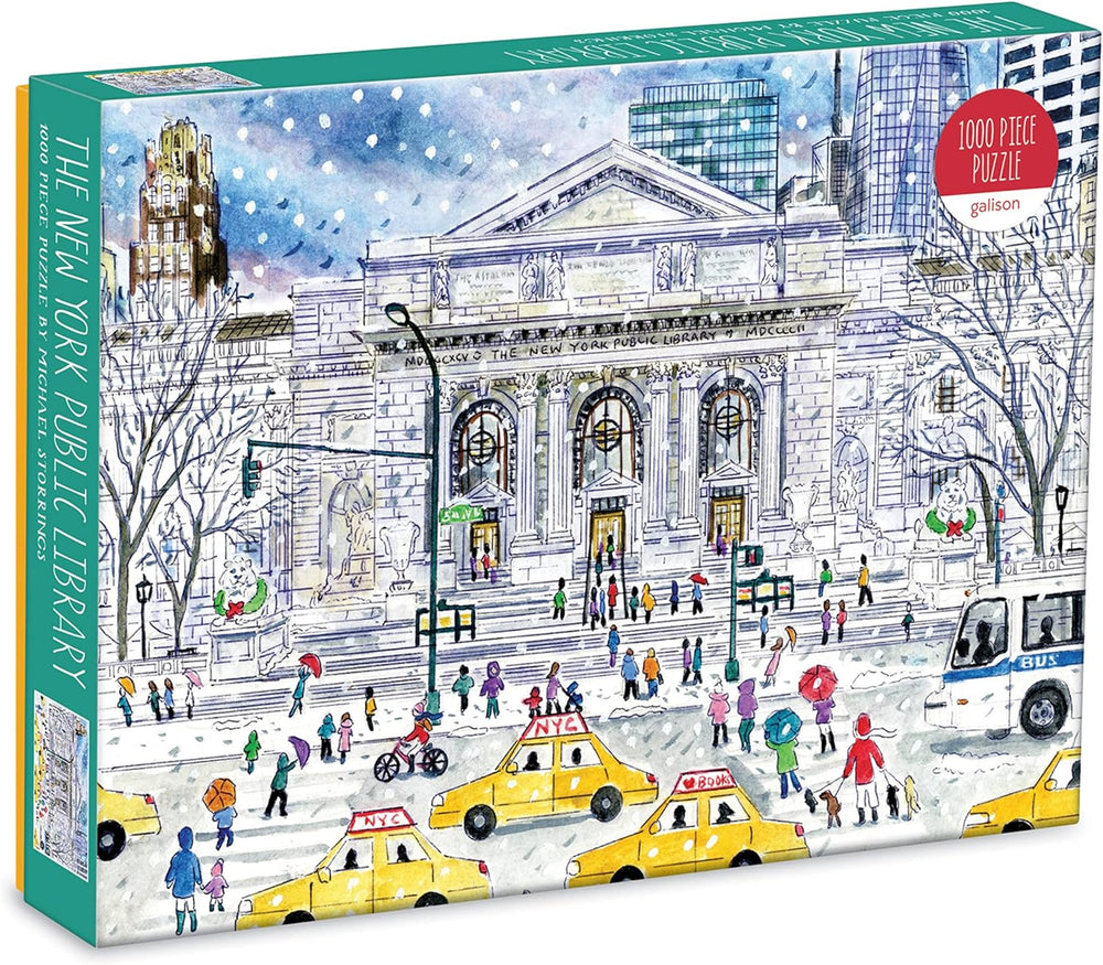Michael Storrings New York Public Library - 1000 Piece Puzzle