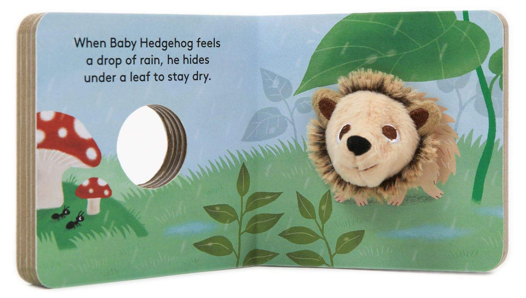 Baby Hedgehog - Finger Puppet Book