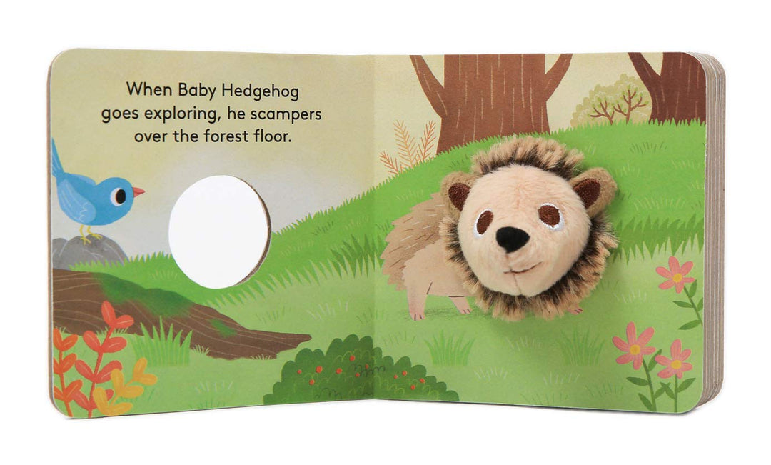 Baby Hedgehog - Finger Puppet Book