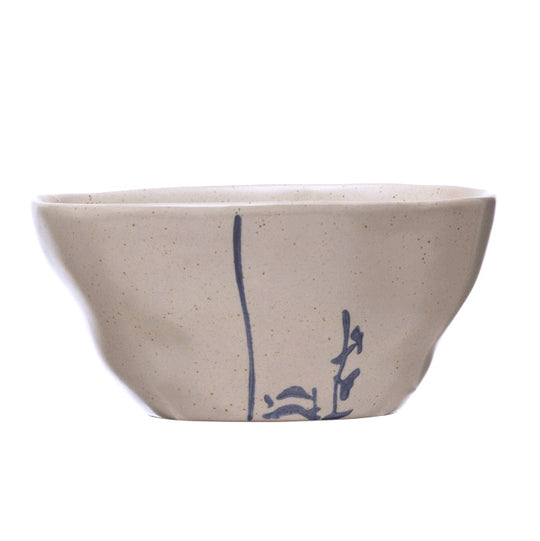 Earth Blue Foliage Bowl