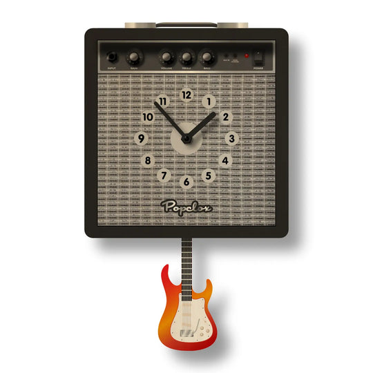 Guitar Amp Pendulum Clock