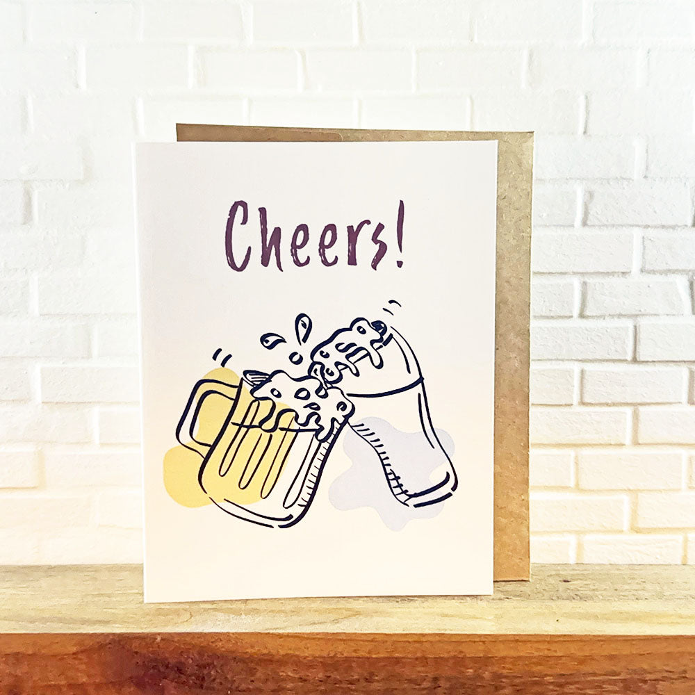 Cheers Card - Glasses - Say-It Greetings