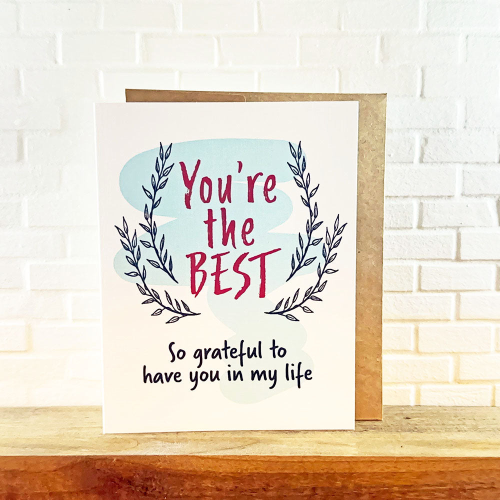 You're The Best Card - Say-It Greetings