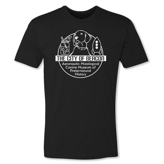 City of Beacon Aeronautic Mixological Canine Museum of Preternatural History T-Shirt