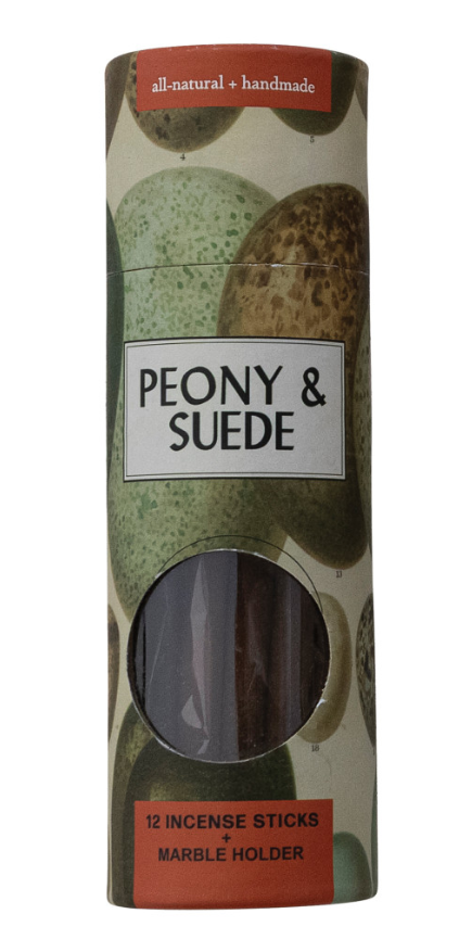Tranquil Abode Incense - Peony & Suede