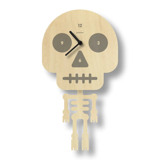 Skeleton Pendulum Clock - Wood