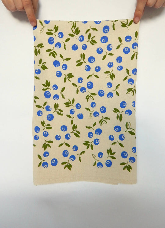 Blueberry Kitchen Towel, Tea Towel