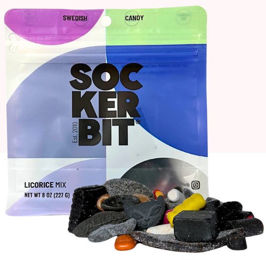 Sockerbit Licorice Mix 8oz