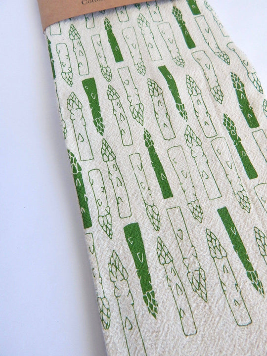 Asparagus Kitchen Towel, Tea Towel