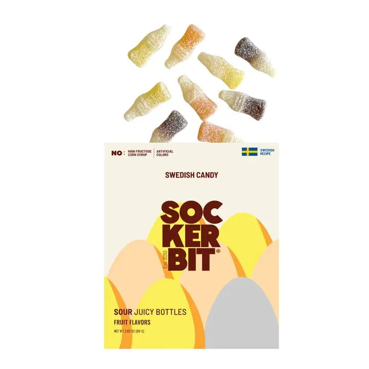 Sockerbit Sour Juicy Bottles 2.8oz