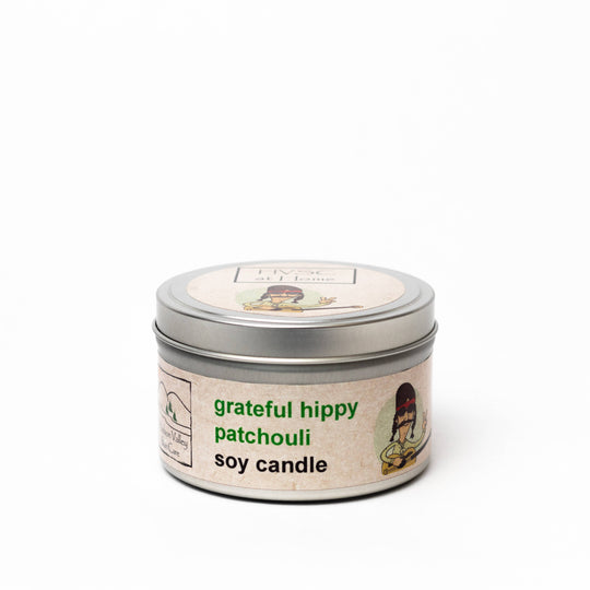 Grateful Hippy Patchouli Soy Candle