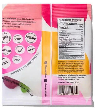 Sockerbit Sweet Gummy Mix 2.8oz