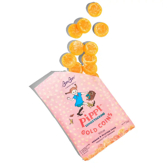 Pippi Longstocking Gold Coins Swedish Fish