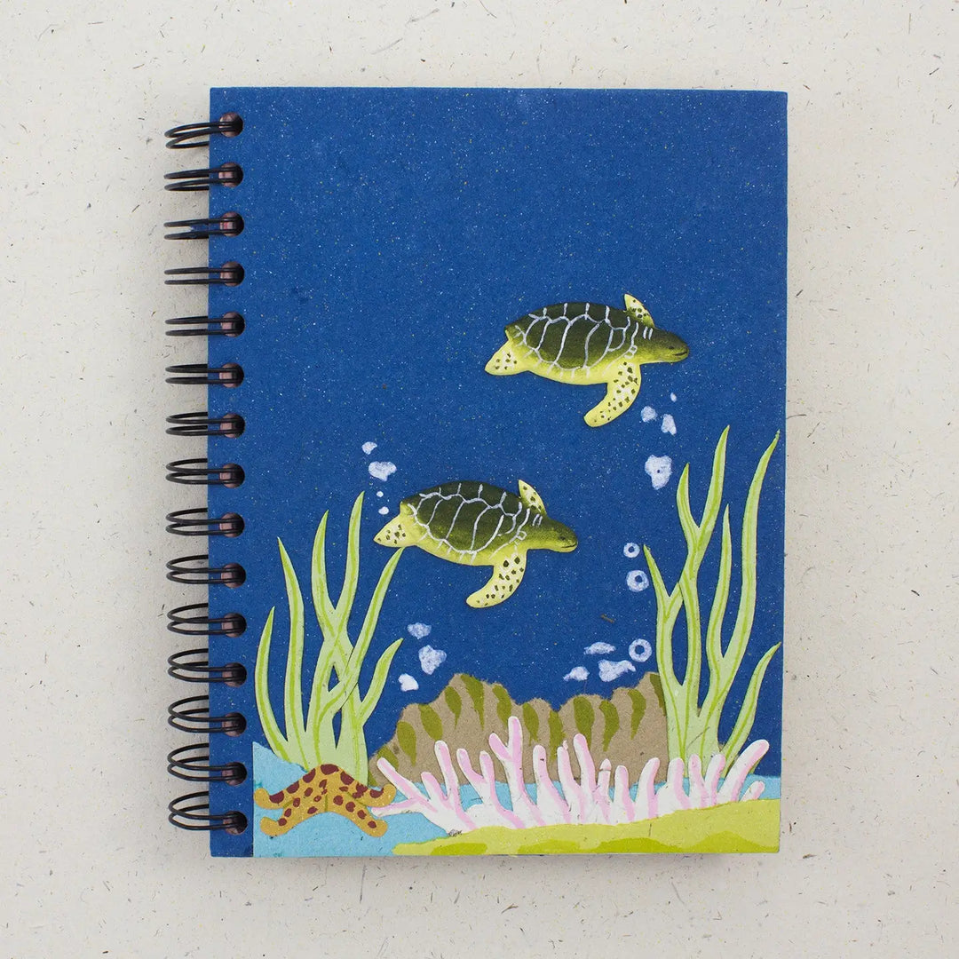 Large Notebook - Sea Turtles