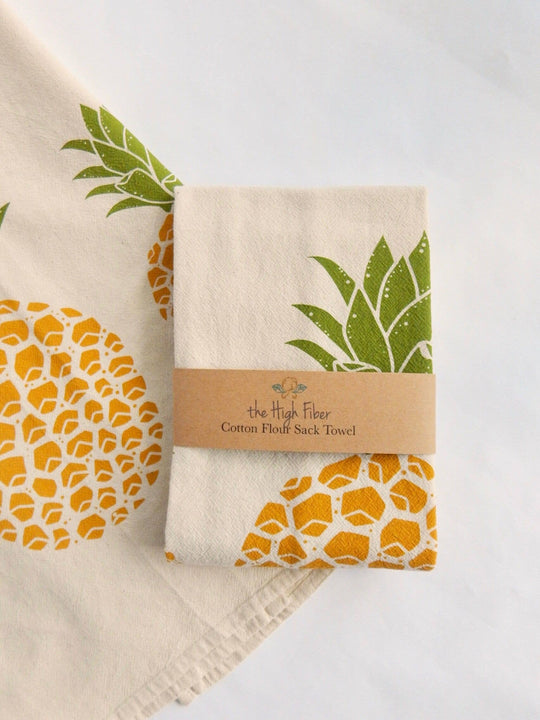 Pineapple Kitchen Towel, Tea Towel