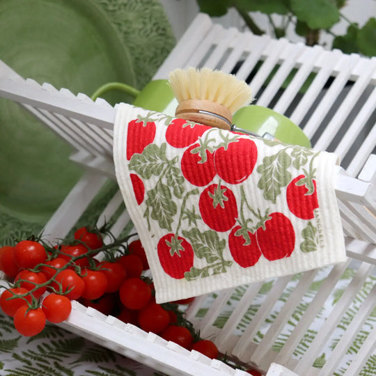 Swedish Dishcloth - Tomato - Red