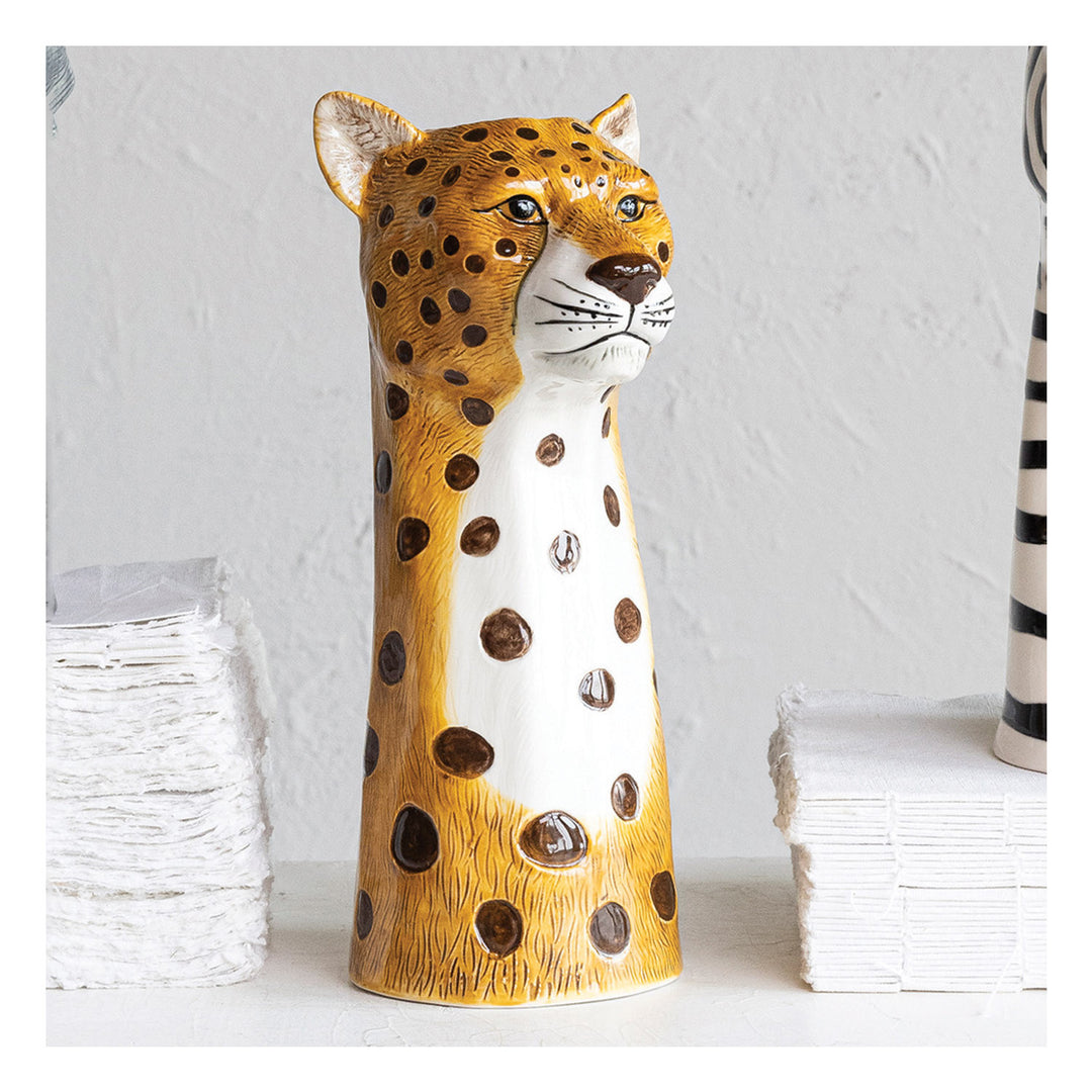 Cheetah Vase