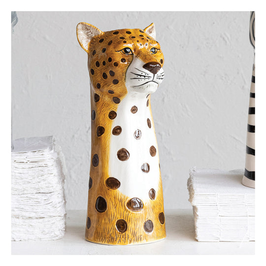 Cheetah Vase