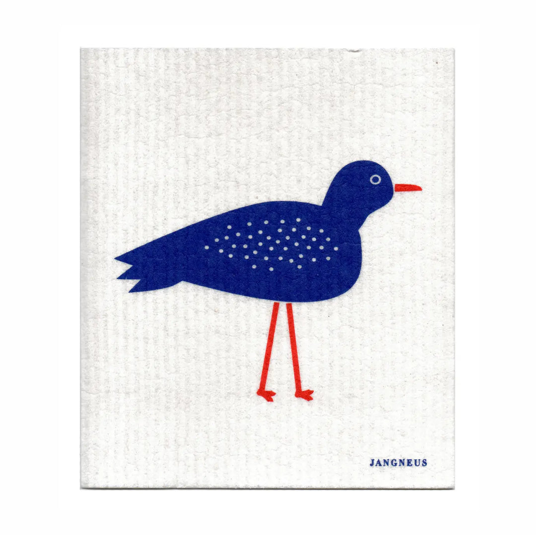 Swedish Dishcloth - Bird - Blue