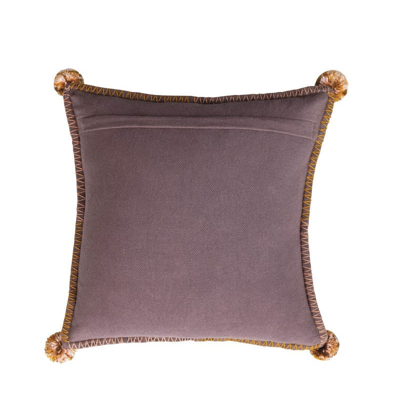 Garden Party Throw Pillow - Mauve