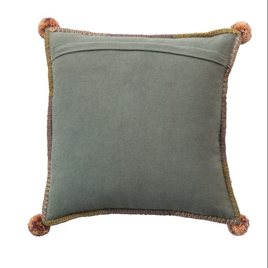 Garden Party Throw Pillow - Moss