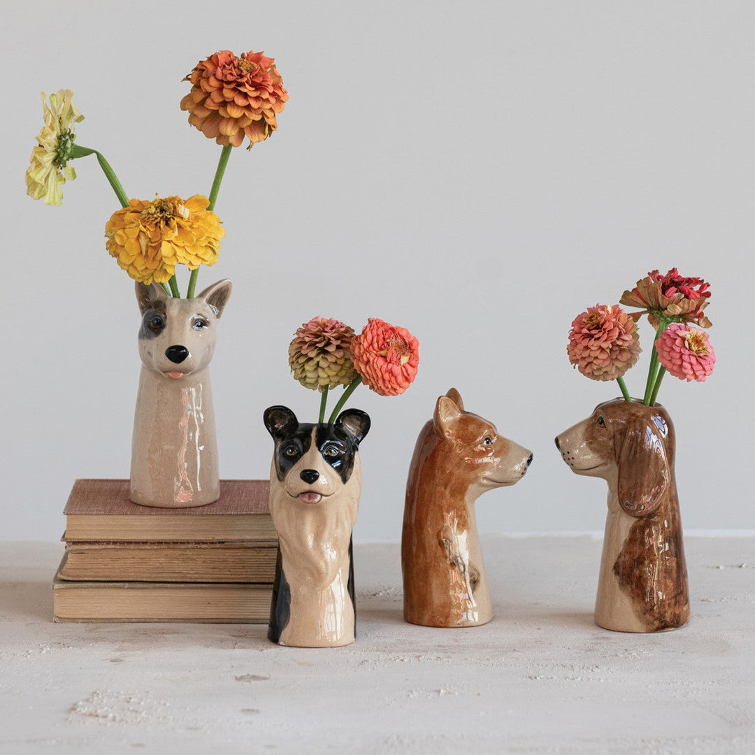 Dog Vase - Reuben