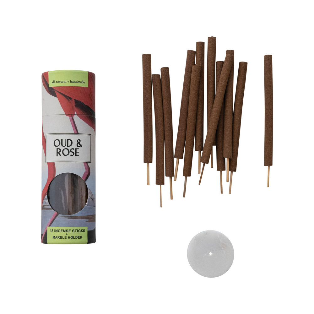 Tranquil Abode Incense - Oud & Rose