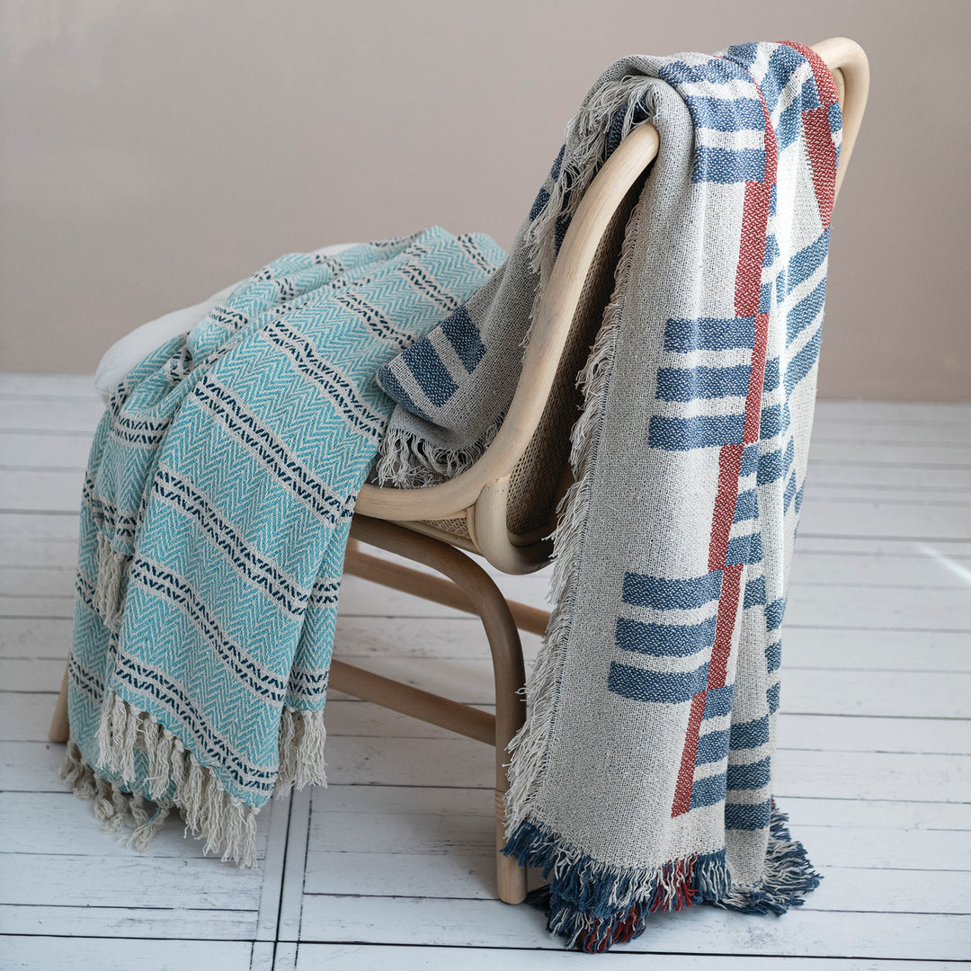 Bauhaus Revival Throw Blanket
