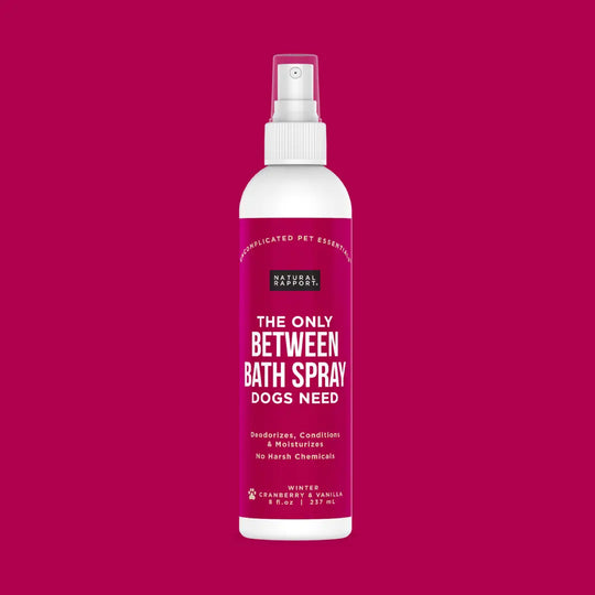 COMING SOON! - The Only Between Bath Spray Dogs Need - Cranberry & Vanilla