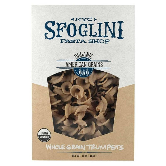 Whole Grain Trumpets - Organic Sfoglini Pasta