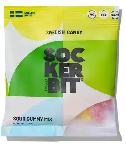 Sockerbit Sour Gummy Mix 2.8oz