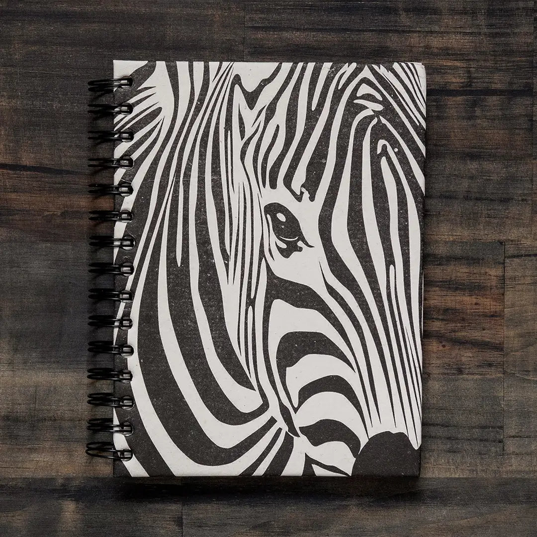 Large Notebook - Zebra