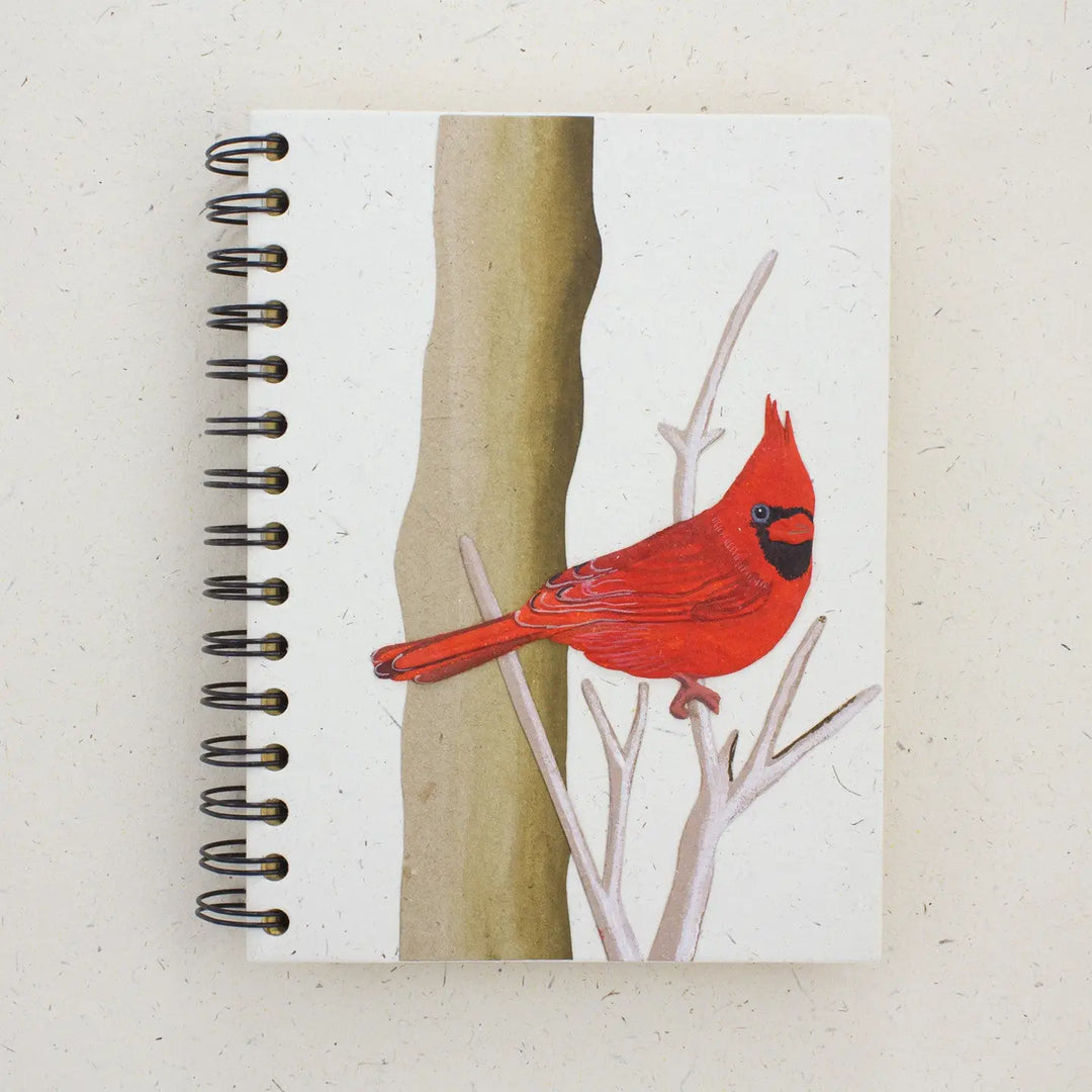 Large Notebook - Embossed, White