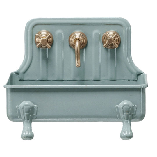 Vintage Cottage Sink Soap Dish - Gray