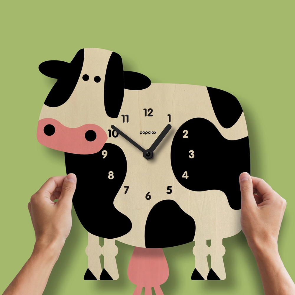 Cow Pendulum Clock