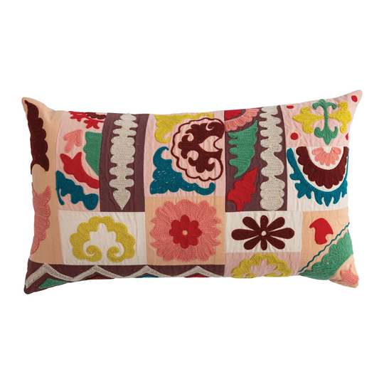 Mid-Century Beatnik Lumbar Pillow