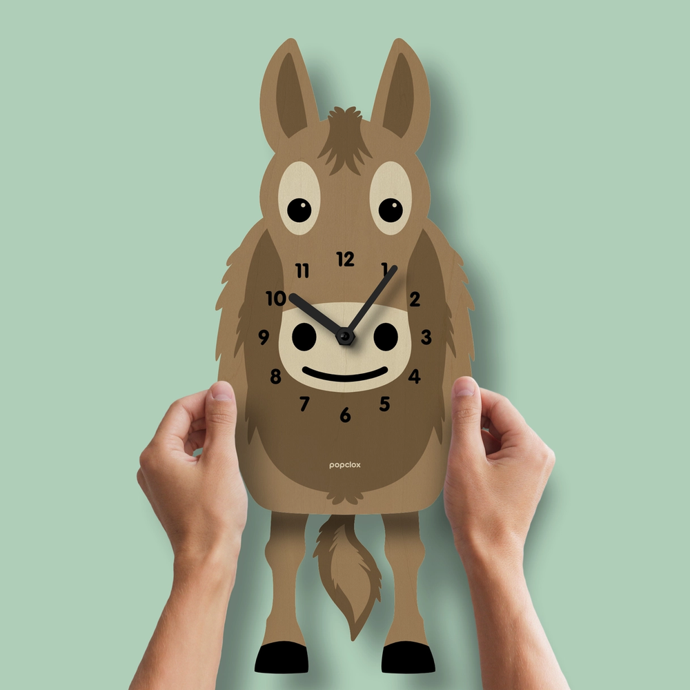Donkey Pendulum Clock