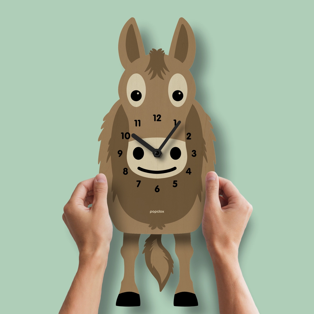 Donkey Pendulum Clock