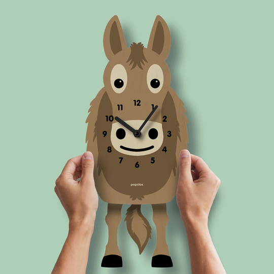 Donkey Pendulum Clock