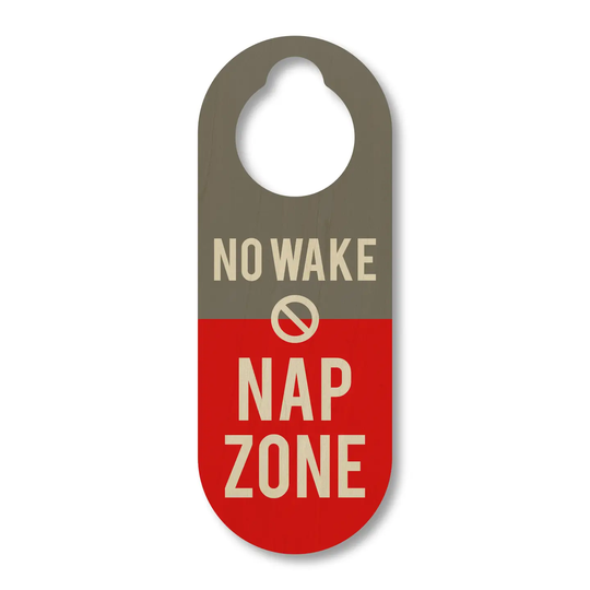 No Wake Door Hanger