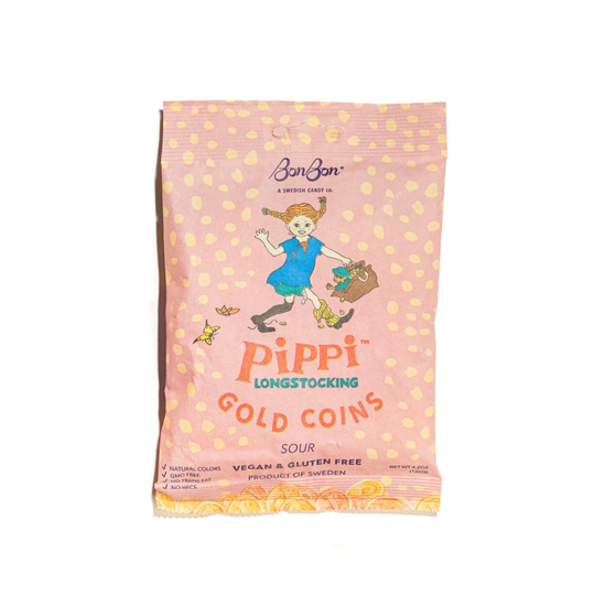 Pippi Longstocking Gold Coins Swedish Fish