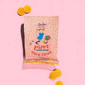 Pippi Longstocking Gold Coins Swedish Fish