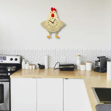 Chicken Pendulum Clock