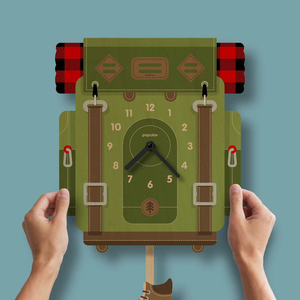 Backpack Pendulum Clock