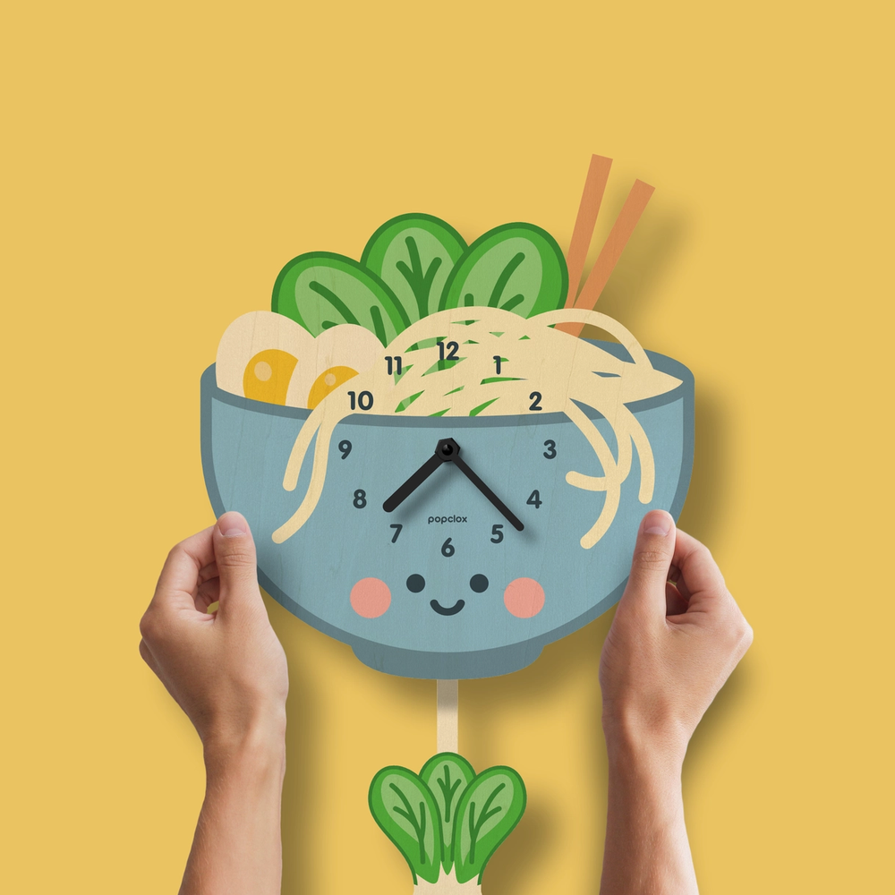 Ramen Pendulum Clock