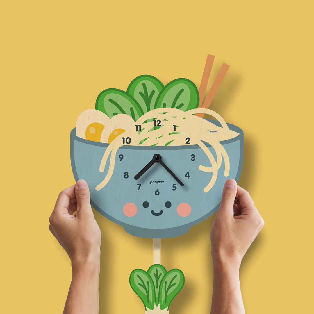 Ramen Pendulum Clock