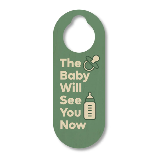 Baby Status Door Hanger
