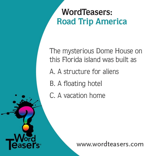 Word Teasers - Road Trip America