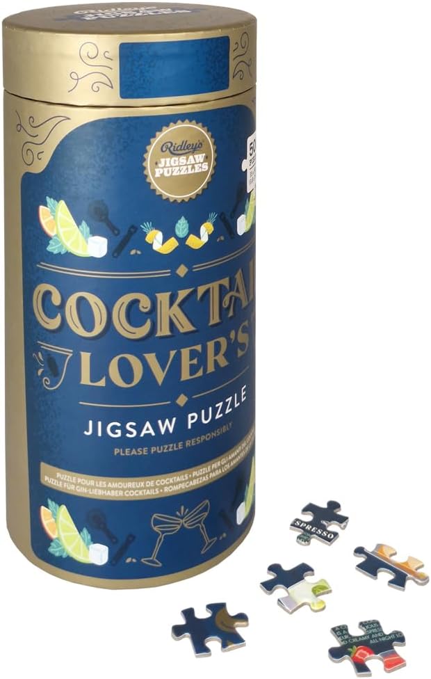 Cocktail Lover's 500 Piece Puzzle